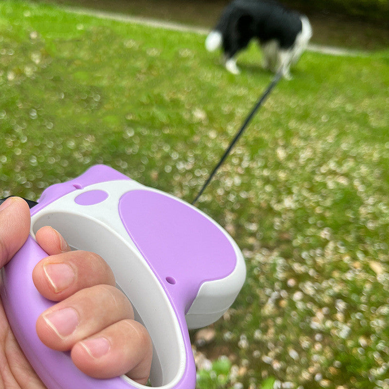 Illuminated Retractable Pet Leash Rope