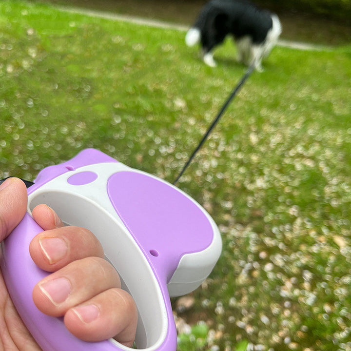 Illuminated Retractable Pet Leash Rope