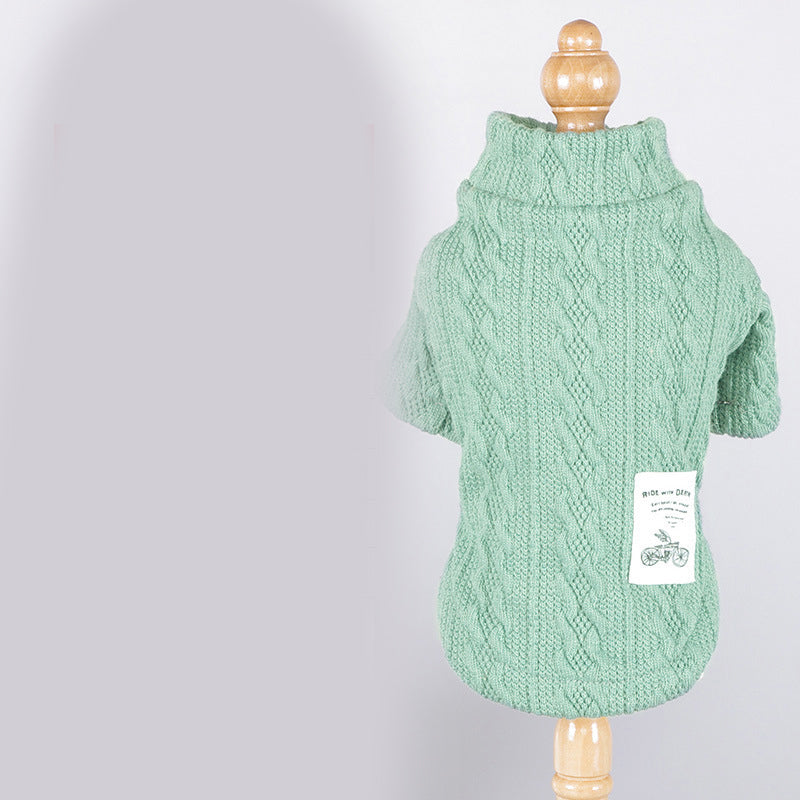 Warm Knitted Pet Sweater Apparel