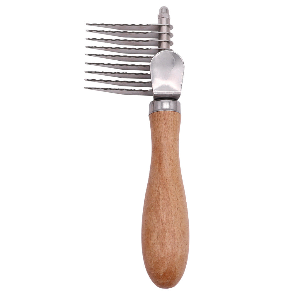 Pet Detangling Grooming Brush For Knots And Loose Fur