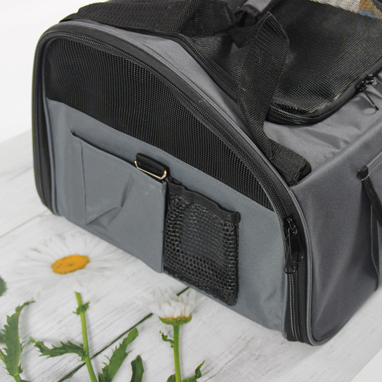 Foldable Pet Car Seat Carrier Hammock Travel Bag