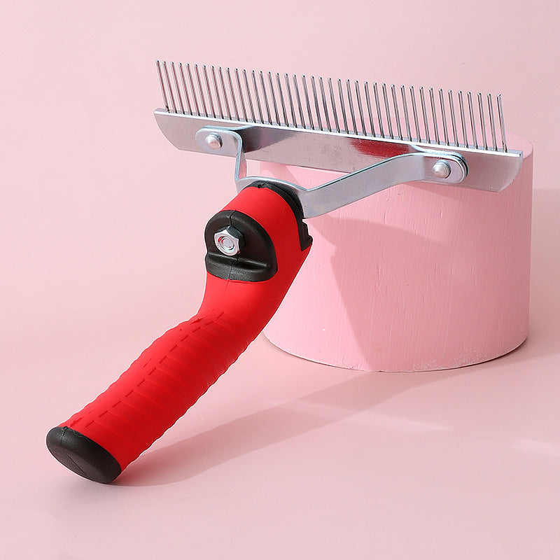 Extra Large Deshedding Pet Rake Grooming Comb