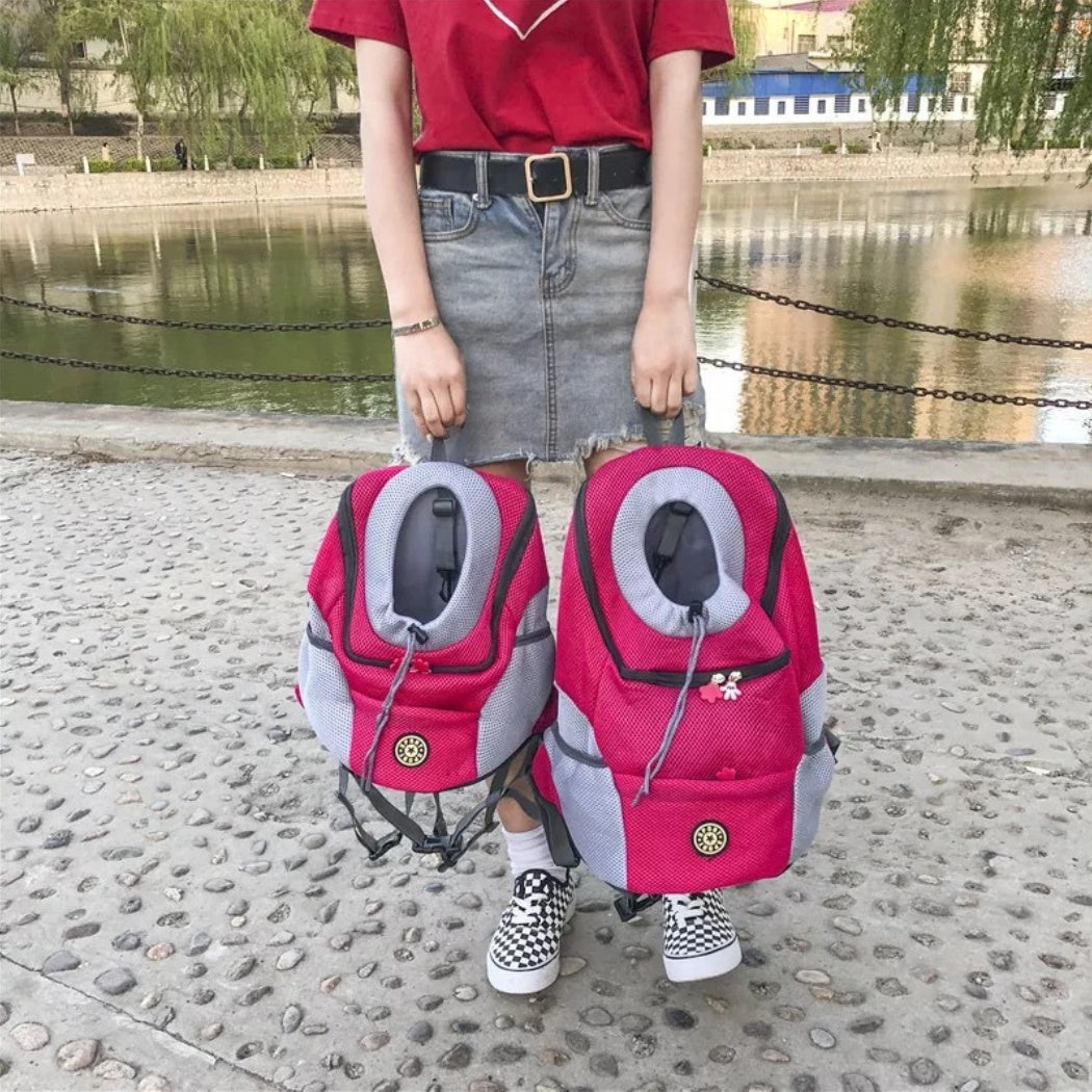 Portable Pet Backpack Carrier For Outdoor Travel