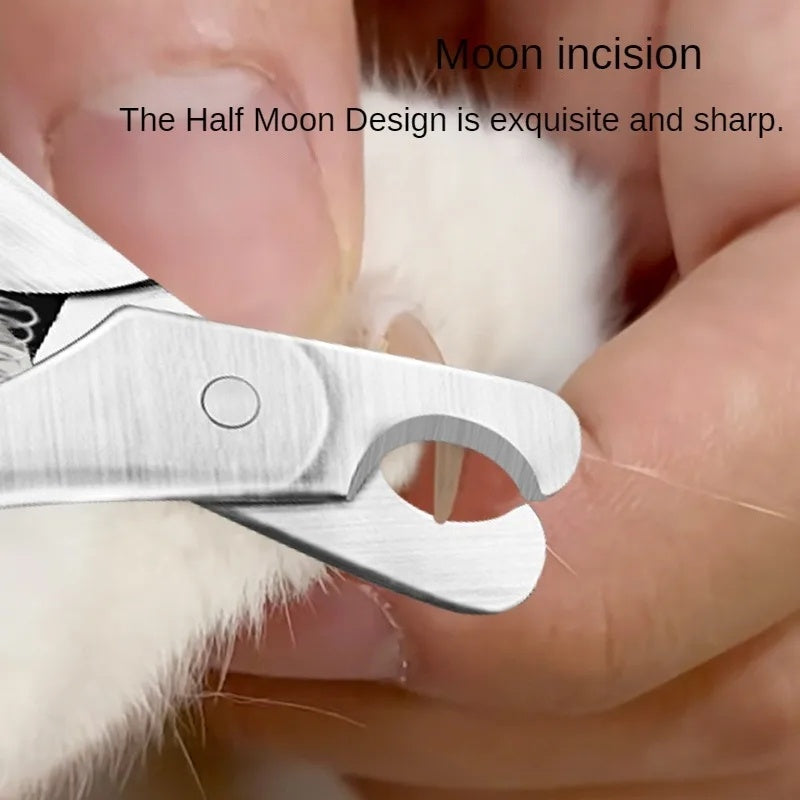 Professional Stainless Steel Pet Nail Clipper Grooming Tool