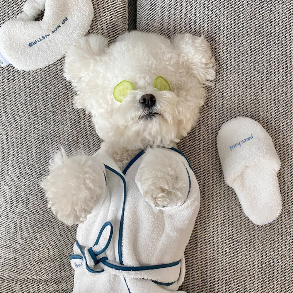 Pet Bath Towel Bathrobe Hotel Photography Prop