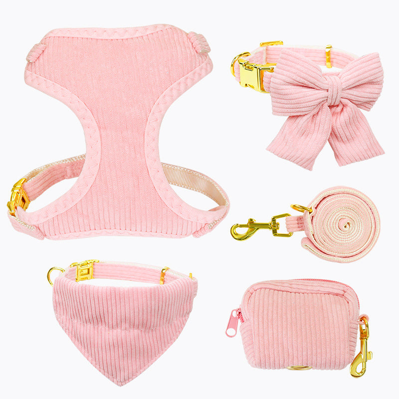 Outdoor Pet Harness And Leash Walking Set