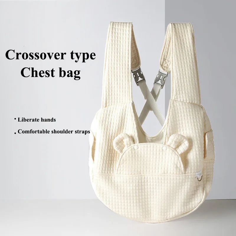 Breathable Pet Chest Backpack Carrier For Outdoor Travel