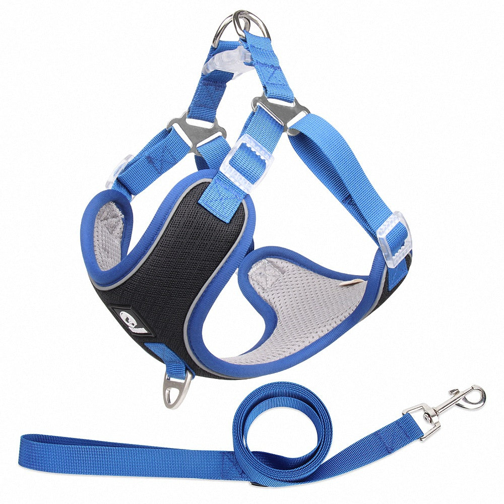 Breathable Adjustable Pet Harness Leash