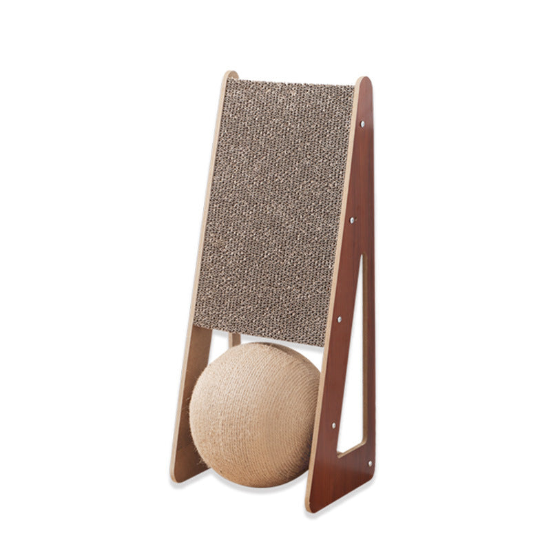 Corrugated Paper Scratching Board Pet Toy