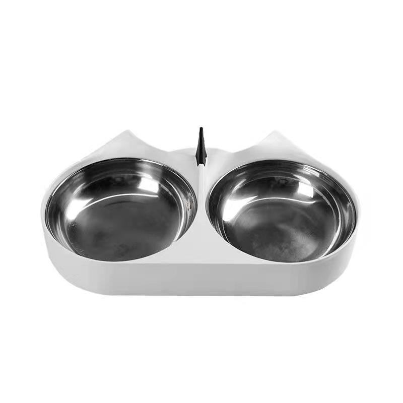 Automatic Pet Feeder With Double Bowl System