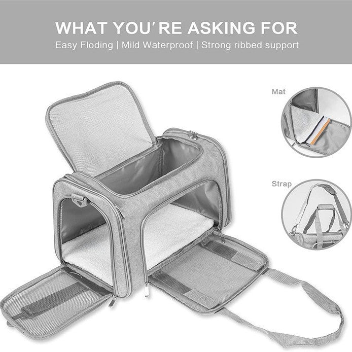 Portable Foldable Pet Handheld Carrier Bag