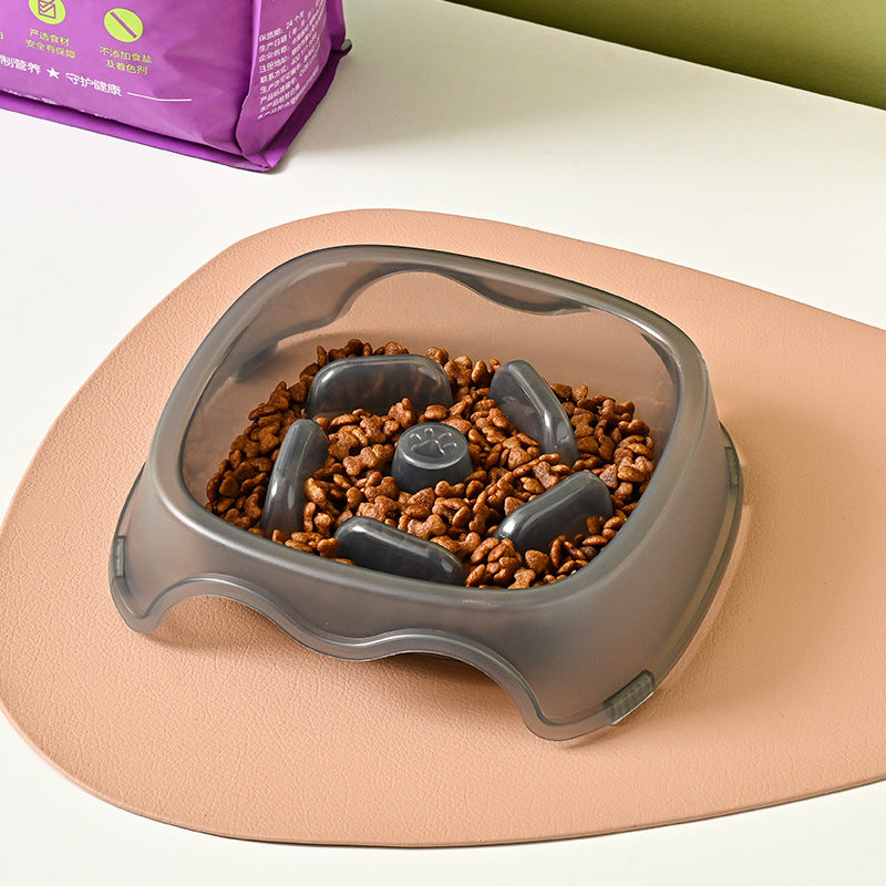 Slow Feeding Anti-Choking Pet Food And Water Bowl