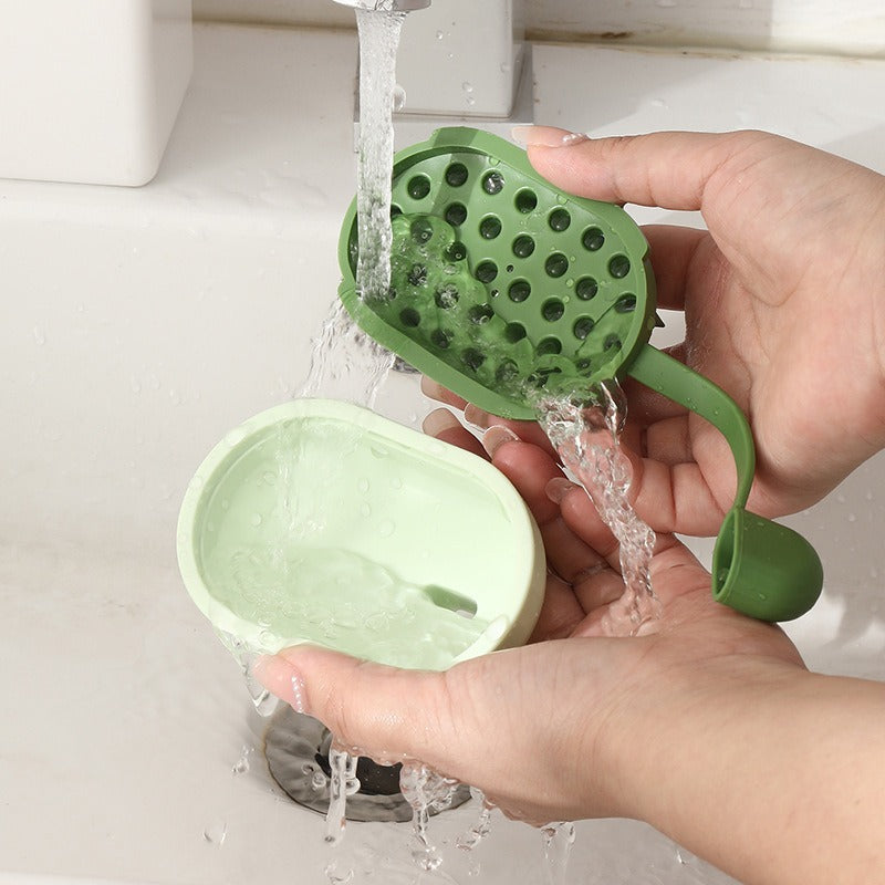 Creative Soft Gel Pet Bath Shampoo Massage Brush