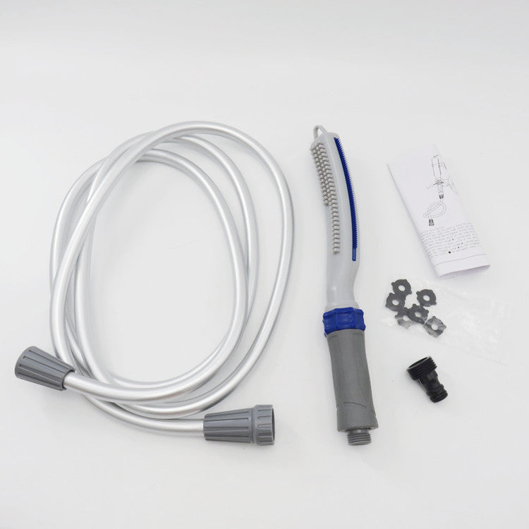 Pet Shower Bath Brush With Water Hose Tool