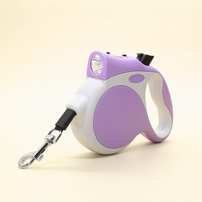 Illuminated Retractable Pet Leash Rope