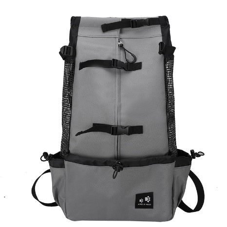 Portable Pet Backpack Carrier For Outdoor Travel Use