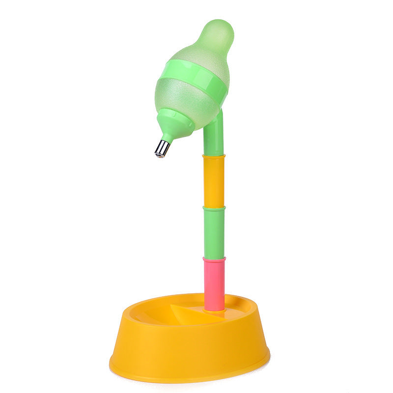 Adjustable Height Pet Water Dispenser Fountain Stand