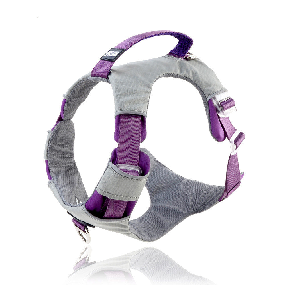 Heavy Duty Chest Strap Pet Leash With Storage Bag