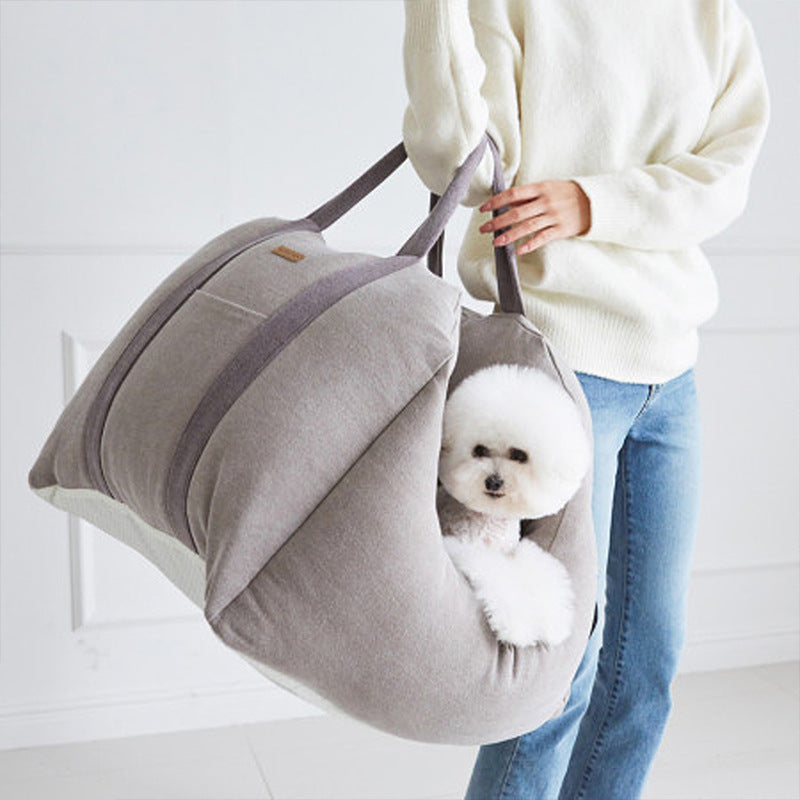 Waterproof Pet Car Seat Carrier With Breathable Mesh Bed