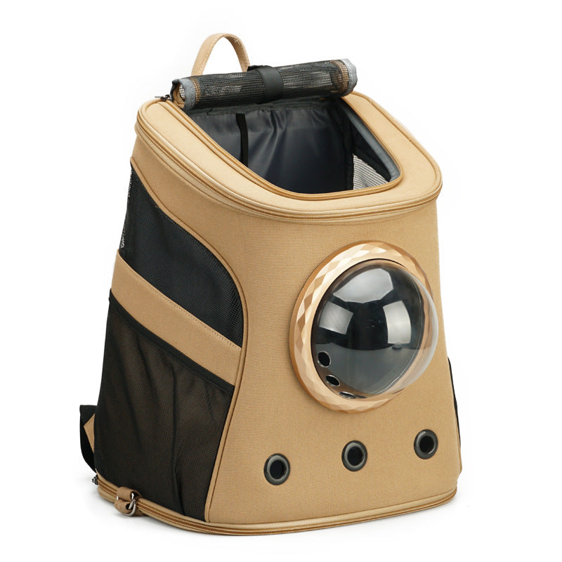 Portable Pet Backpack Carrier For Medium Pets