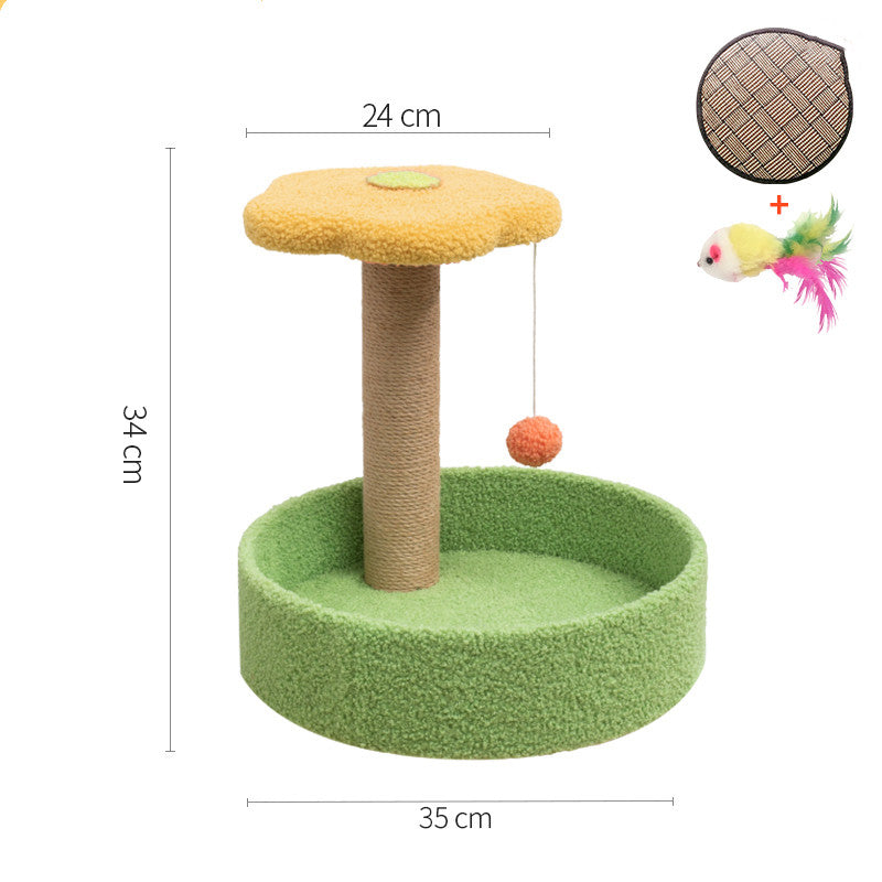 Claw Grinding And Teasing Interactive Pet Toy