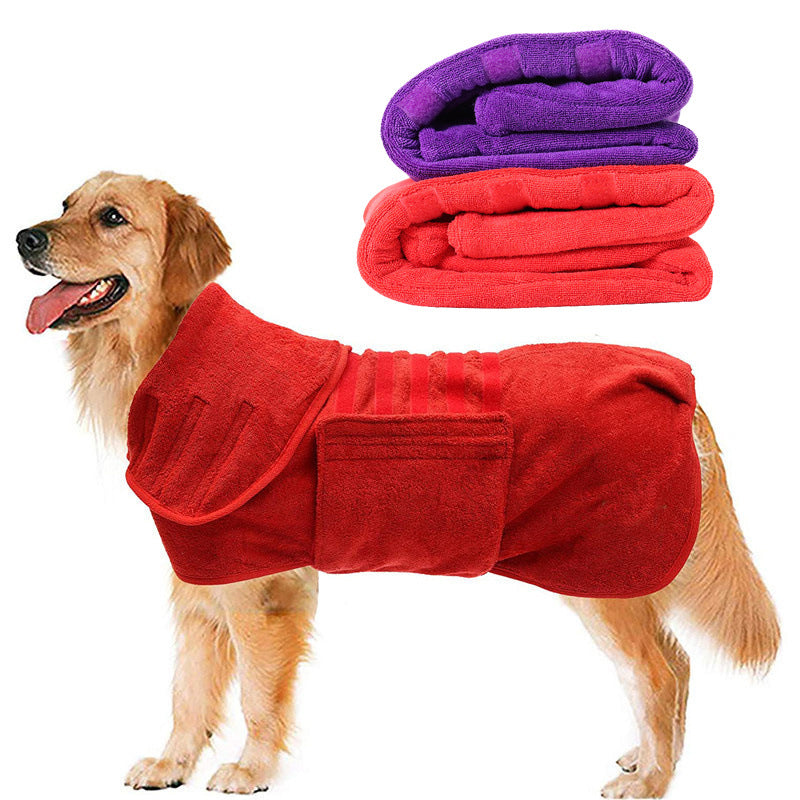 Super Absorbent Quick Dry Pet Fiber Bath Towel