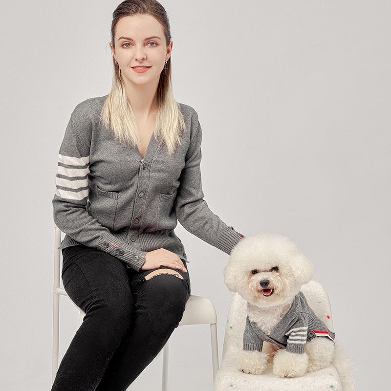 Warm Knitted Pet Sweater Apparel
