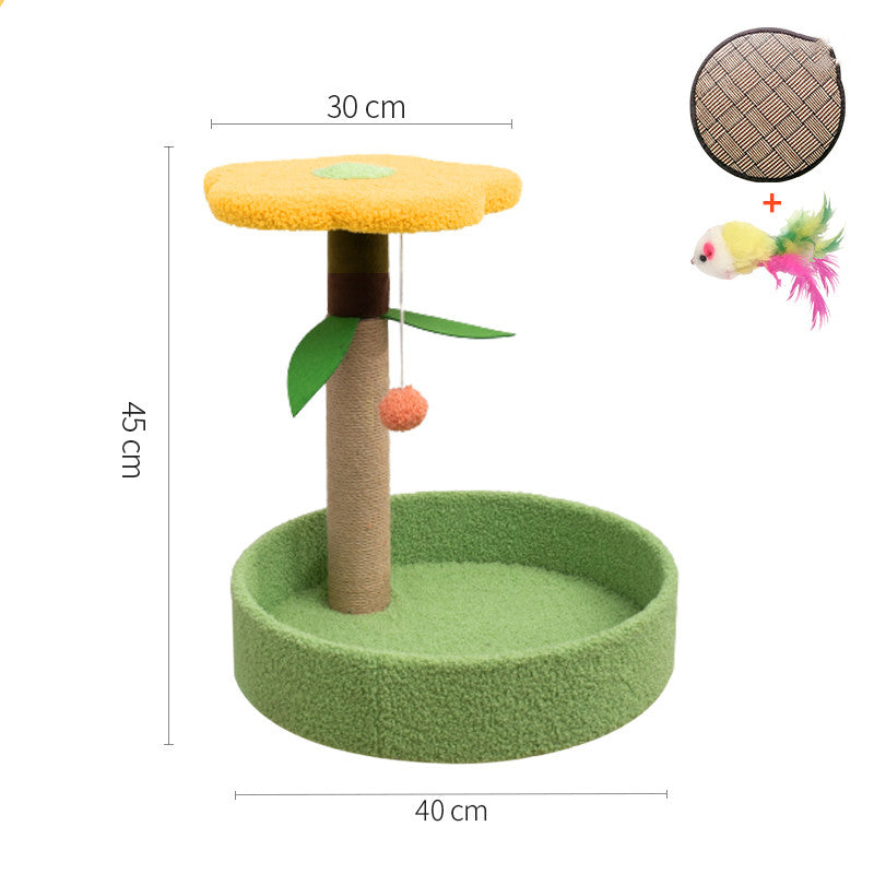 Claw Grinding And Teasing Interactive Pet Toy
