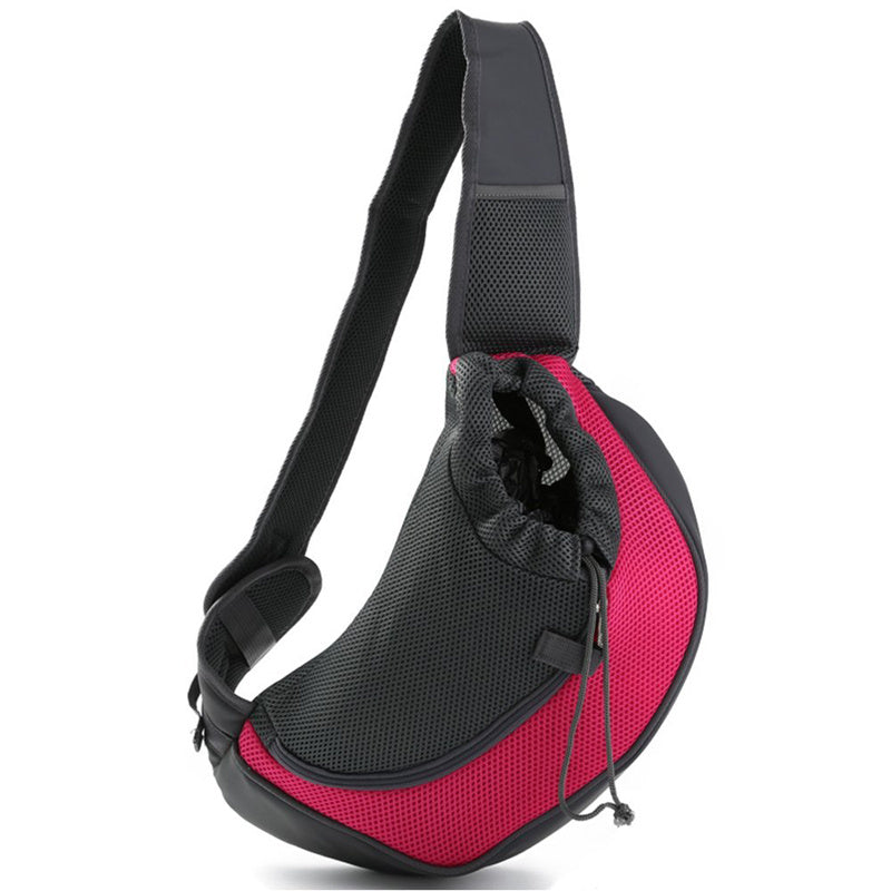 Mesh Oxford Pet Shoulder Carrier Bag For Travel