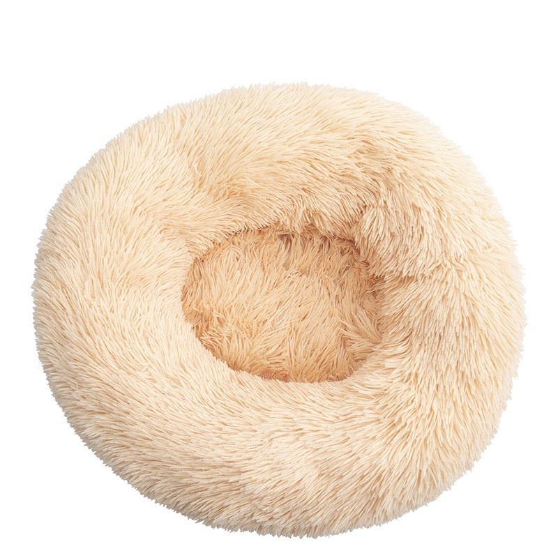 Round Cotton Winter Warm Pet Sleeping Bed