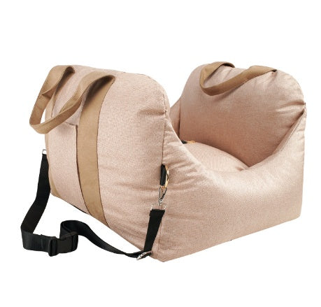 Waterproof Pet Car Seat Carrier With Breathable Mesh Bed