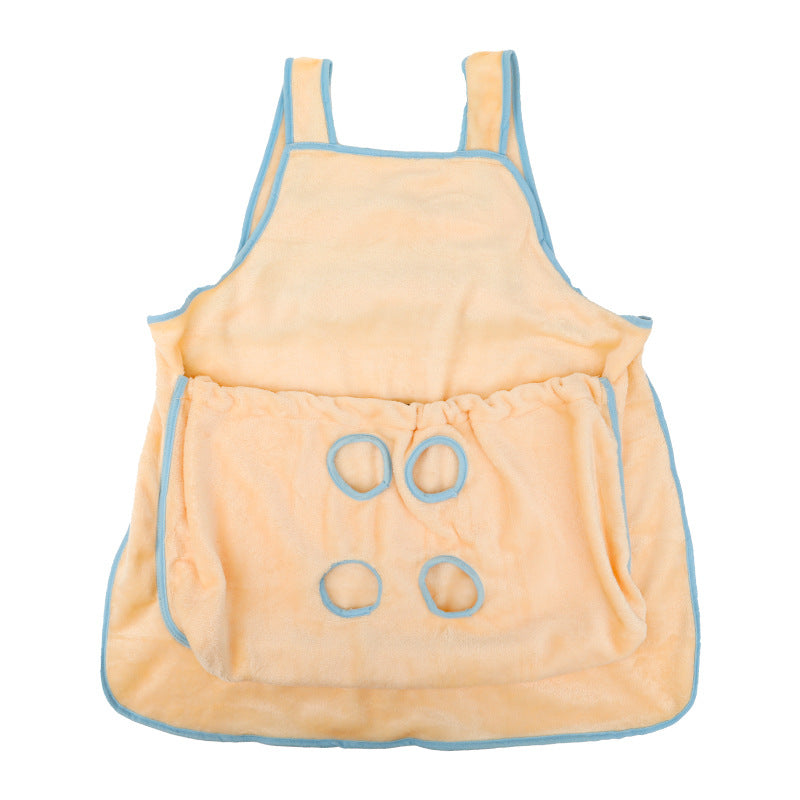 Plush Pet Chest Carrier Pouch For Outdoor Travel