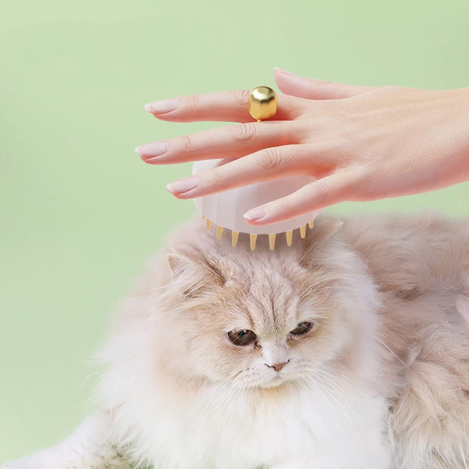 Pet Bath Massage Shampoo Brush For Grooming Care