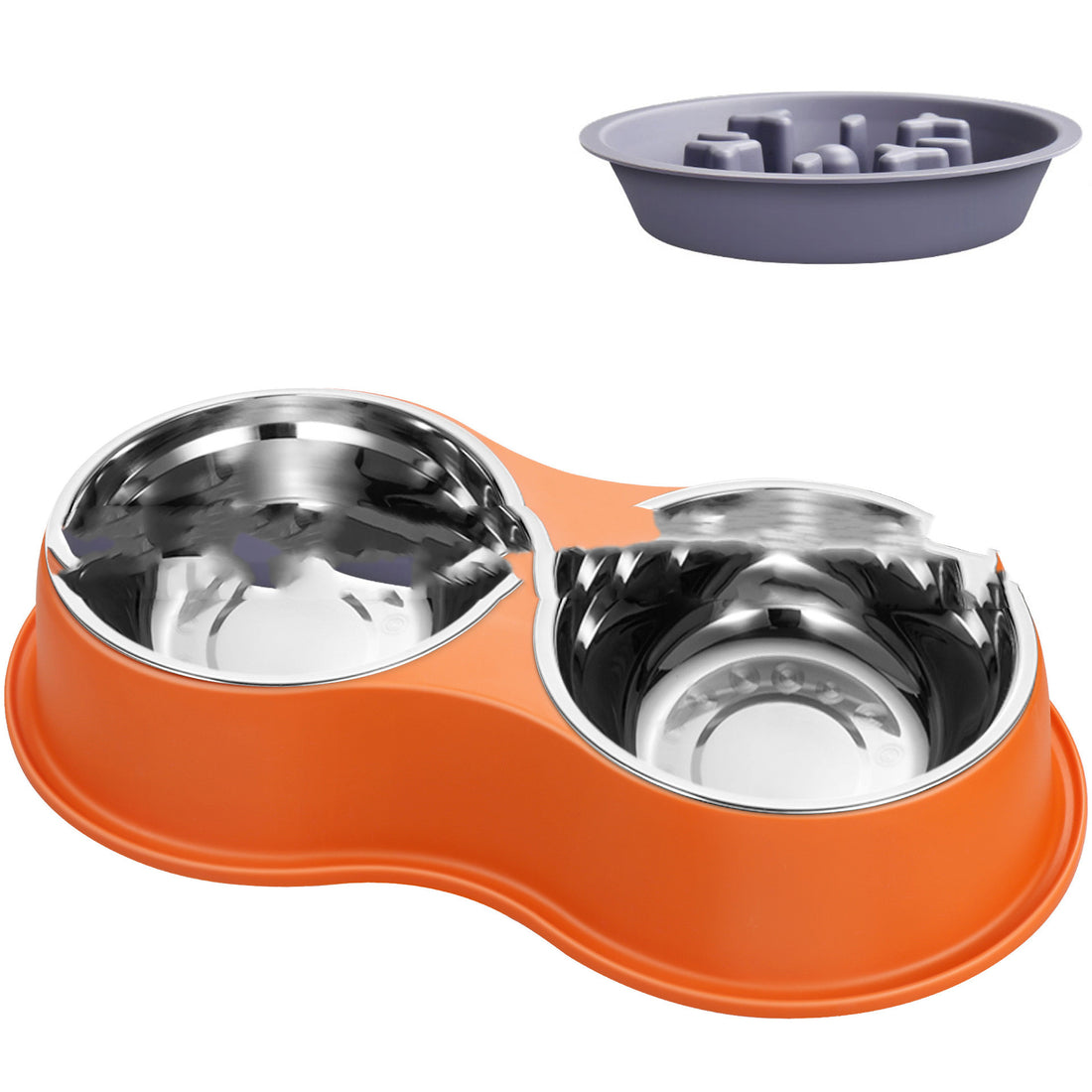 Removable Pet Slow Feeding Bowl For Healthy Eating