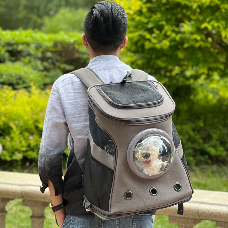 Portable Pet Backpack Carrier For Medium Pets