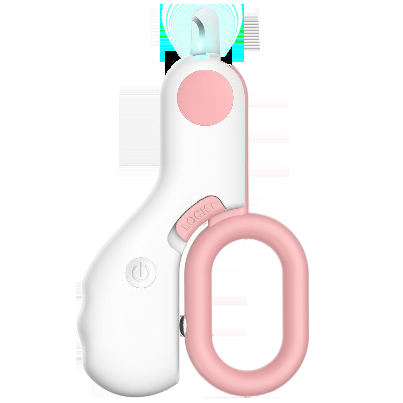 LED Illuminated Mini ABS Pet Nail Trimmer