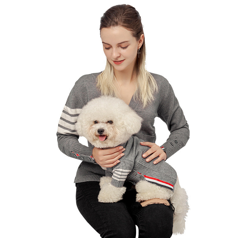 Warm Knitted Pet Sweater Apparel