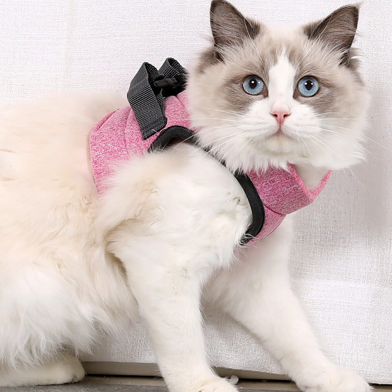 Breathable Lightweight Pet Chest Strap And Lace Leash