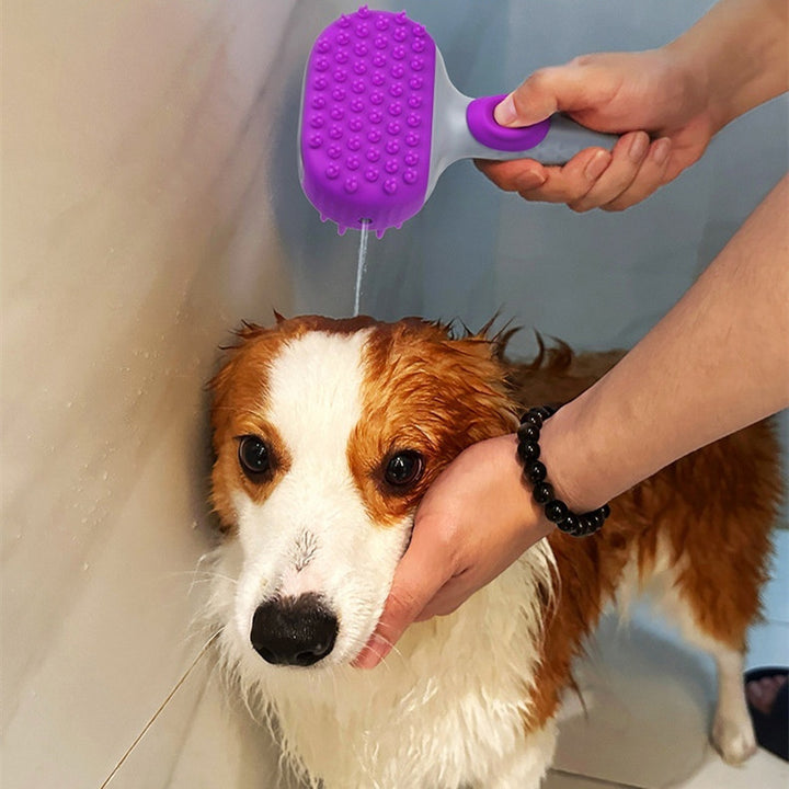 Pet Bath Float Hair Cleaning Shower Brush Tool