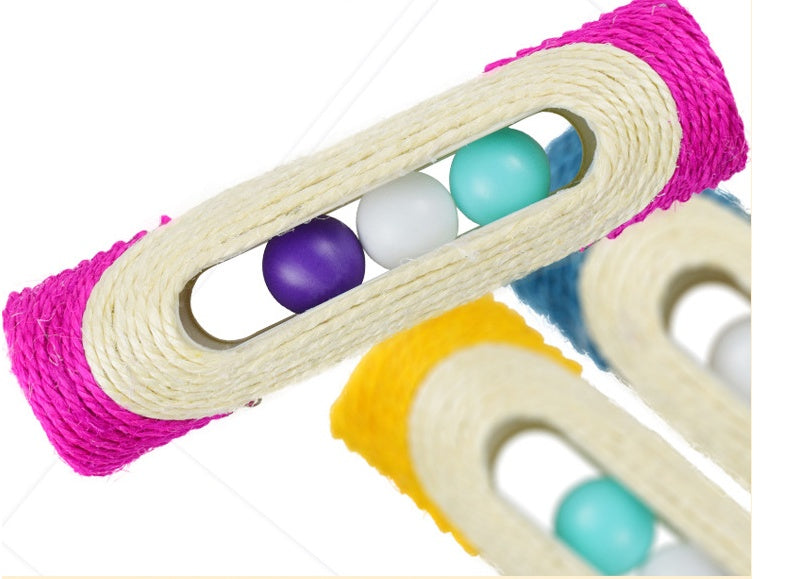 Three Tier Sisal Drum Scratching Pet Toy