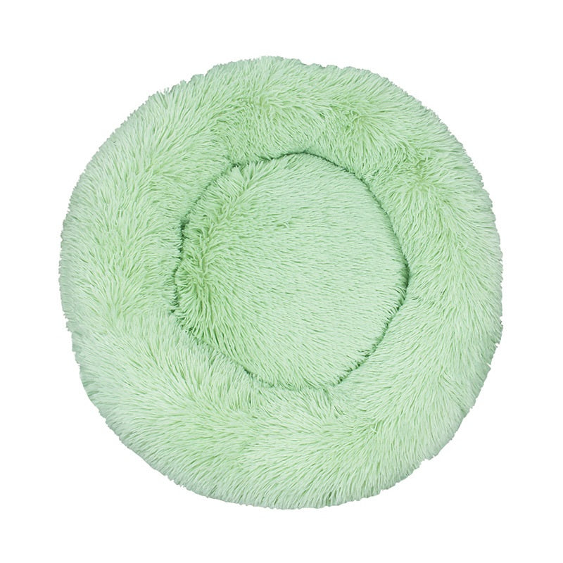 Round Cotton Winter Warm Pet Sleeping Bed