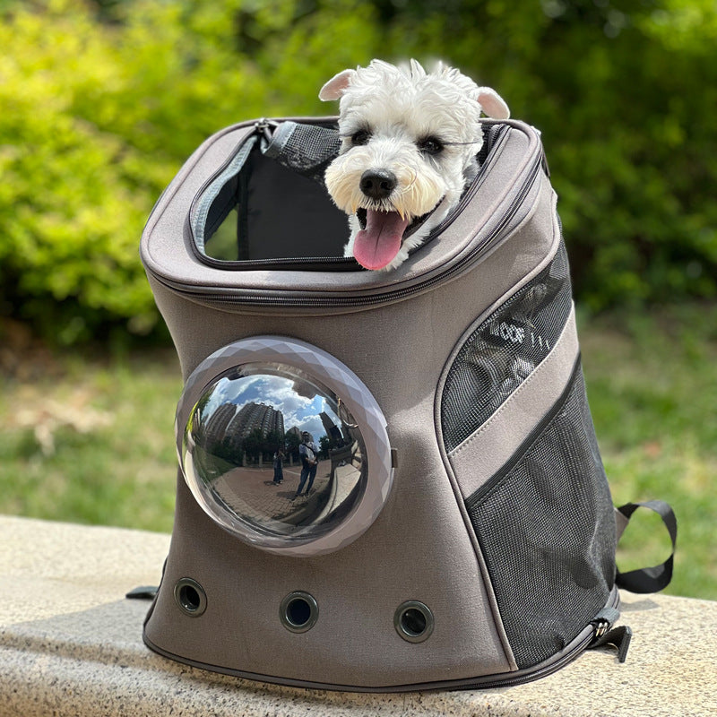 Portable Pet Backpack Carrier For Medium Pets