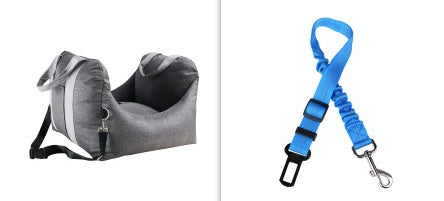 Waterproof Pet Car Seat Carrier With Breathable Mesh Bed