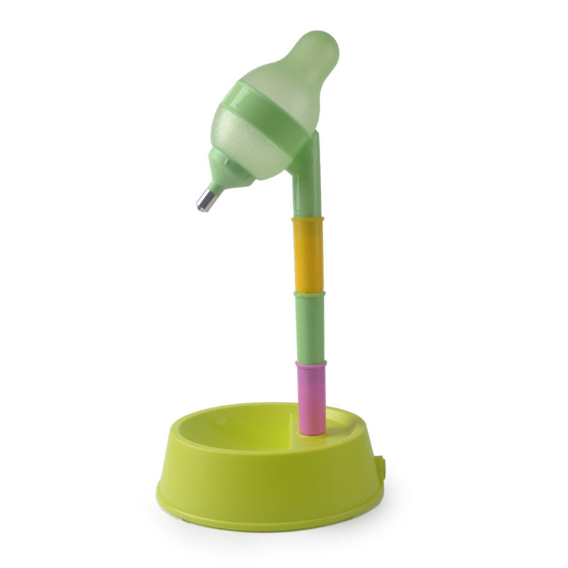 Adjustable Height Pet Water Dispenser Fountain Stand