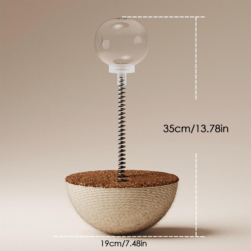Auto Balancing Interactive Pet Food Puzzle Ball Toy