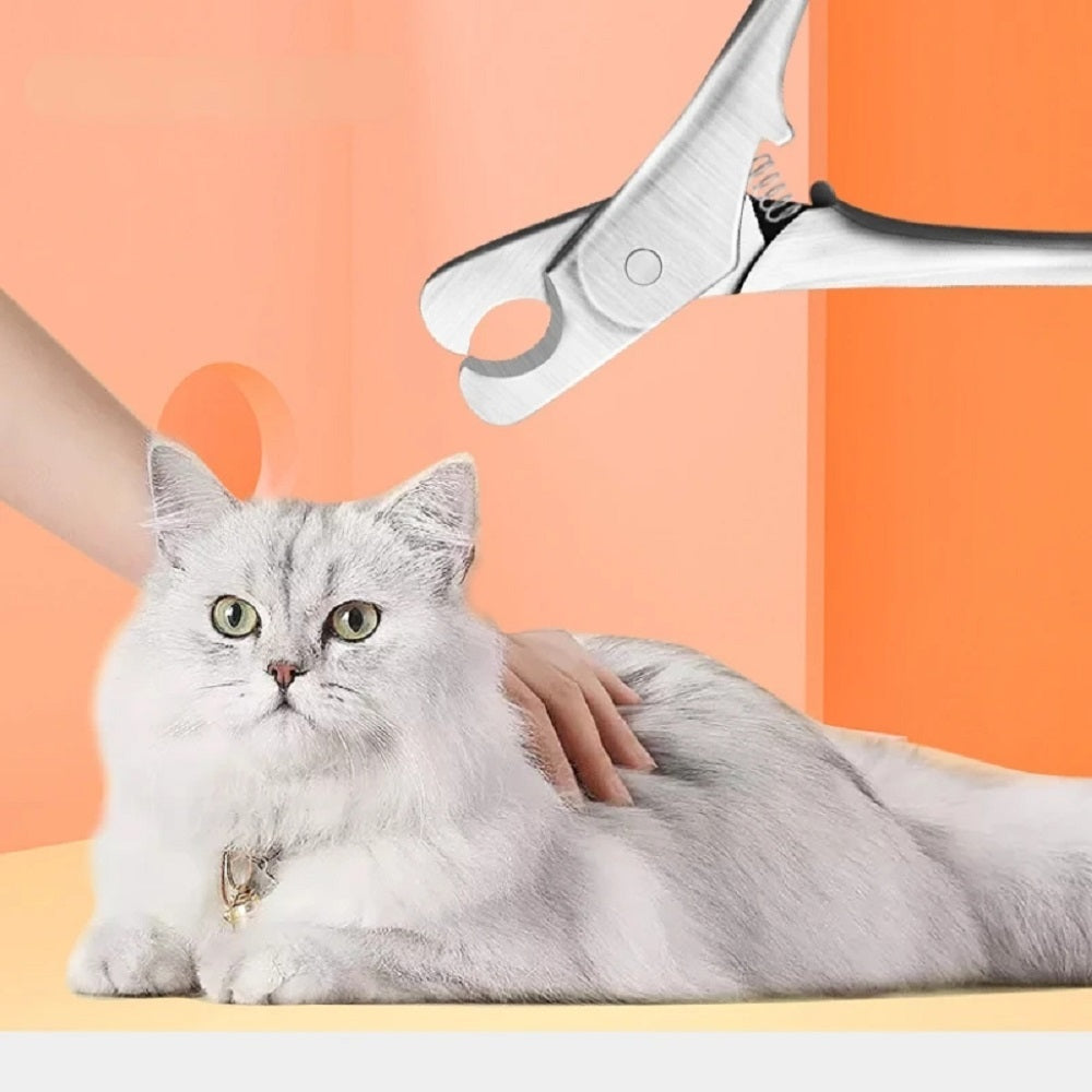 Professional Stainless Steel Pet Nail Clipper Grooming Tool