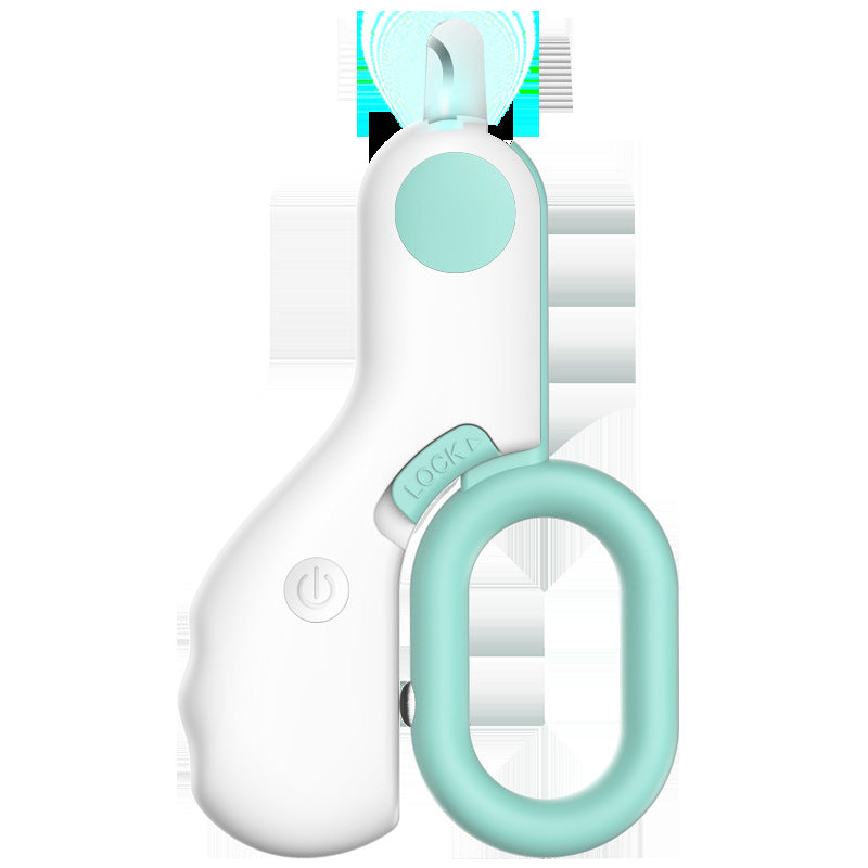 LED Illuminated Mini ABS Pet Nail Trimmer