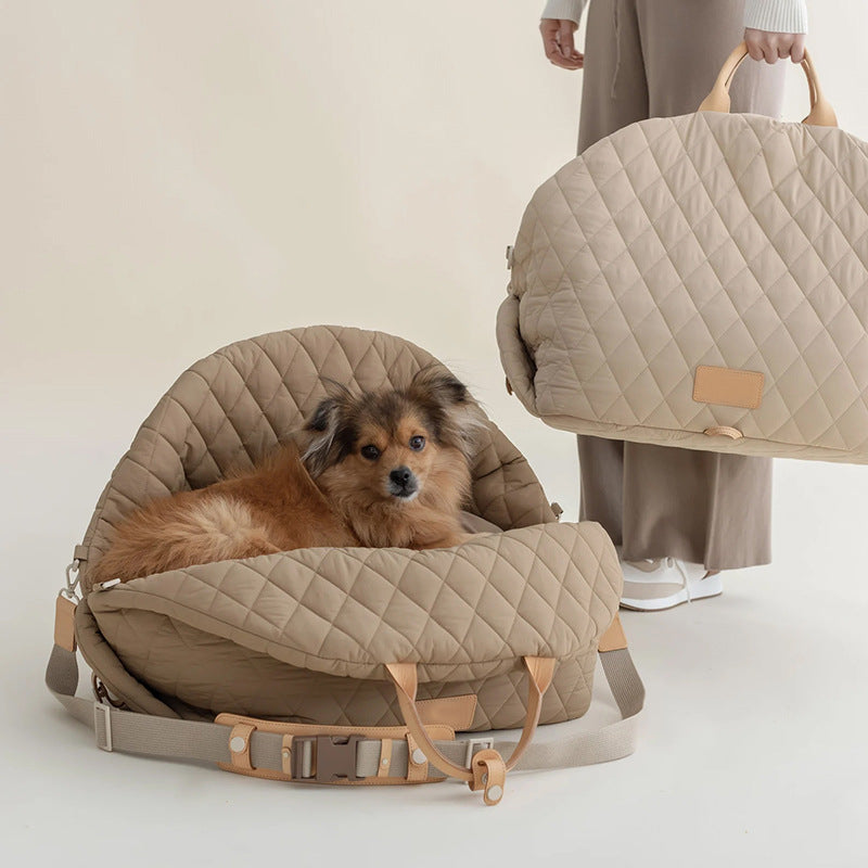 Foldable Portable Breathable Pet Carrier Travel Bag Lightweight