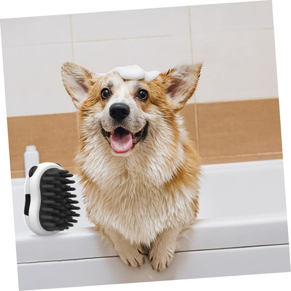 Pet Grooming Bath Glove Hair Removal Brush Tool