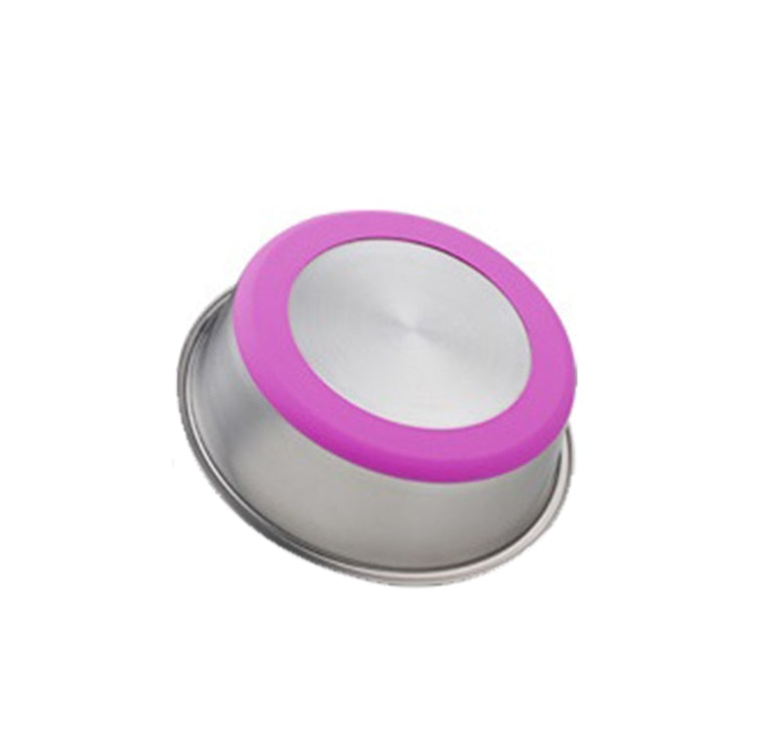Stainless Steel Silicone Pet Feeding And Water Bowl